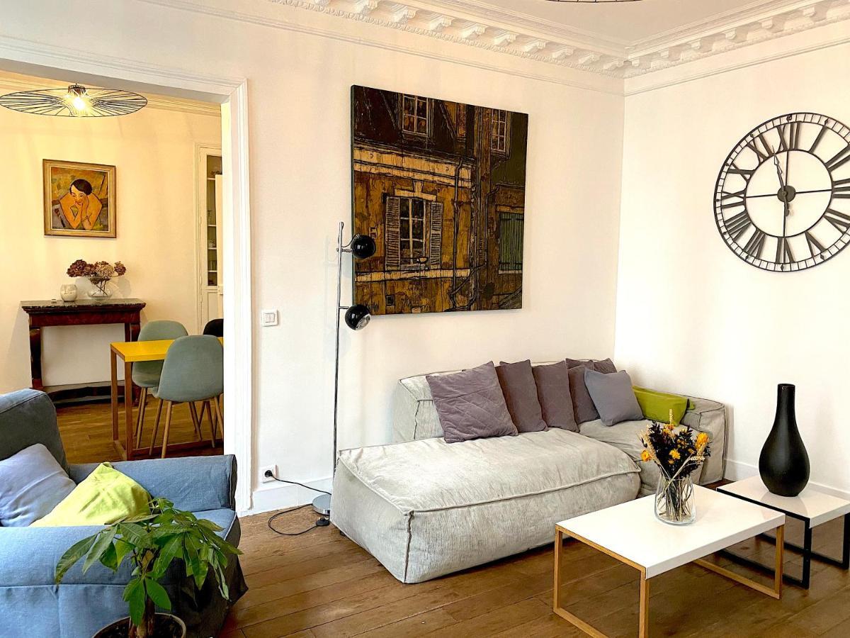 Real Parisian Apartment With 2 Bedrooms And Ac Εξωτερικό φωτογραφία